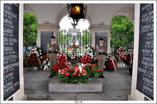 Warszawa-03 maja-Grób Nieznanego Żołnierza...