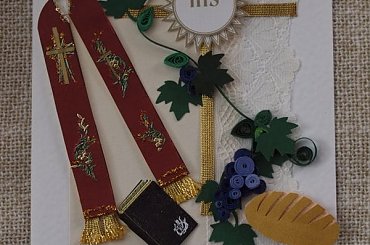 kartki dla księży,format 21X14,8 cm #KartkiDlaKsięży #KartkiNaŚwięcenia #JubileuszKapłaństwa