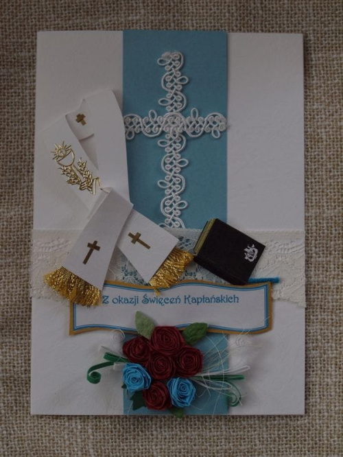 kartki dla księży,format 21X14,8 cm #KartkiDlaKsięży #KartkiNaŚwięcenia #JubileuszKapłaństwa
