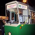Wystawa zabytkowych tramwajów na pl. Narutowicza. #Ogórek #Ogórki #SAN #JelczMex272 #Jelcz043 #Ikarus260 #Solaris #Skoda #KarosaJelczPR110U #NocMuzeów