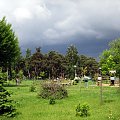 Park przed burzą - plac zabaw