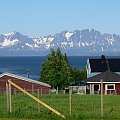 2.07.2005 Północna Norwegia, widok na góry o poranku. #góry