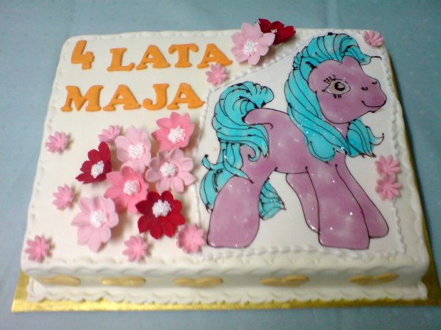 Konik Ponny dla Majii #Pony #konik #tort #urodziny