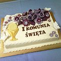 Tort na I Komunię Świętą #komunia #IKomuniaŚwięta #tort