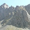 4.08.2007 Austria Wysokie Taury, grupa Venediger. Z drogi do schroniska Bonn - Matreier (2750 m). #góry