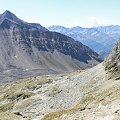 6.08.2007 Alpejska dolina widziana od schroniska. #Alpy #Austria