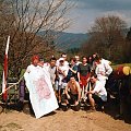 36 "Elefantowy" Rajd PK - Rytro 1998 - 30.04.1998 - Przełęcz Szopka w Pieninach #wspomnienia #studia