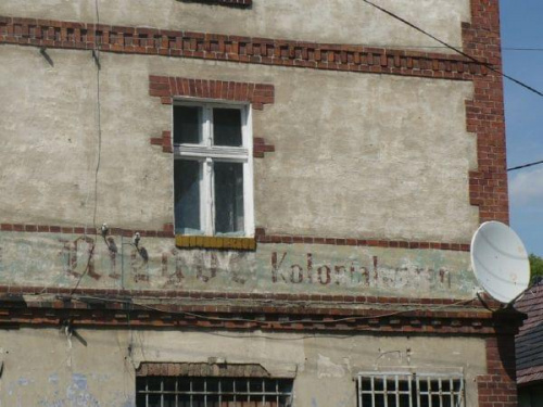 Stary napis w Tułowicach #Tułowice