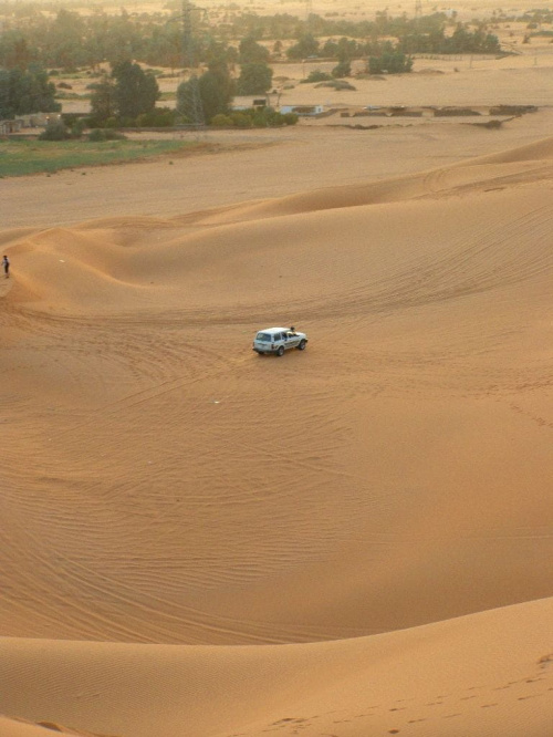 Wydmy piaszczyste w rejonie Ubari (Fezzan)