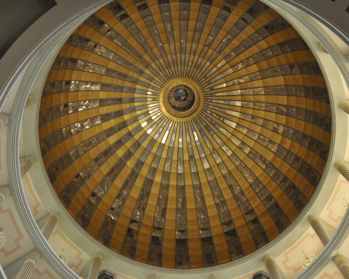 Bazylika Licheńska od wewnątrz - jedna z największych i najwspanialszych na świecie