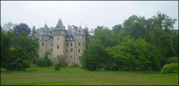 Zamek w Gołuchowie - elewacja zachodnia