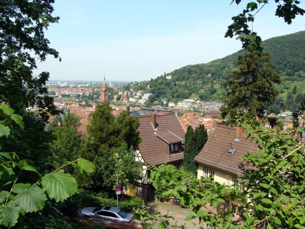 HEIDELBERG NIEMCY- WIDOK NA MIASTO #MIASTA #NIEMCY #HEIDELBERG