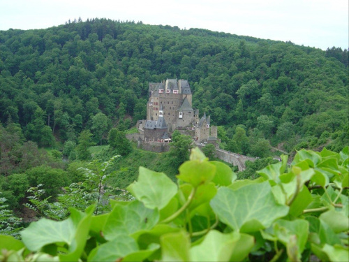 Burg Eltz #Burg #Eltz #Zamek #Niemcy #rzeka #las