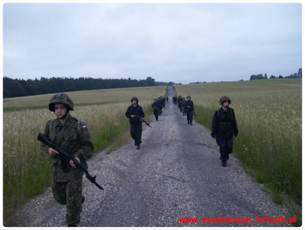 Zgrupowanie klasy wojskowej w obiektywie Romualda Witamborskiego #Sobieszyn #Brzozowa