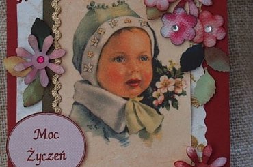 kartki ręcznie robione #rękodzieło #KartkiHandMade #urodziny #imieniny #KartkiRetro