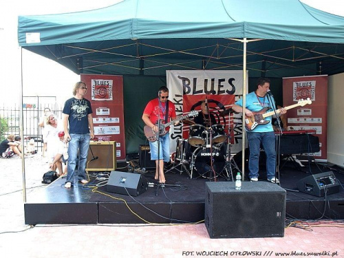 Suwałki Blues Festival 2010, Linie Sił, scena na Chłodnej, 17 lipca #SuwałkiBluesFestival2010 #LinieSił #ScenaNaChłodnej