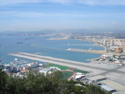 lądowisko na Gibraltarze