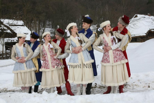 luty'2010 - plener ZTL Sanok w skansenie (zdjęcia Zygmunta Natera) #plener #luty #skansen #ZTLSANOK