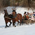 luty'2010 - plener ZTL Sanok w skansenie (zdjęcia Zygmunta Natera) #plener #luty #skansen #ZTLSANOK