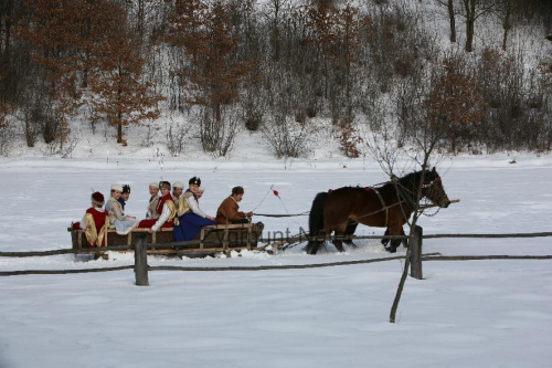 luty'2010 - plener ZTL Sanok w skansenie (zdjęcia Zygmunta Natera) #plener #luty #skansen #ZTLSANOK