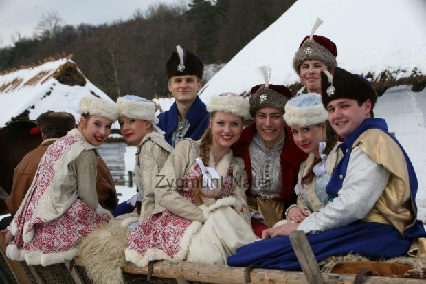 luty'2010 - plener ZTL Sanok w skansenie (zdjęcia Zygmunta Natera) #plener #luty #skansen #ZTLSANOK