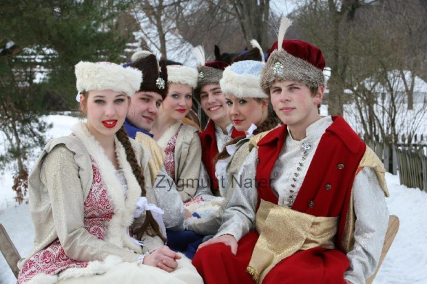 luty'2010 - plener ZTL Sanok w skansenie (zdjęcia Zygmunta Natera) #plener #luty #skansen #ZTLSANOK