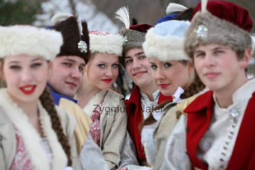 luty'2010 - plener ZTL Sanok w skansenie (zdjęcia Zygmunta Natera) #plener #luty #skansen #ZTLSANOK