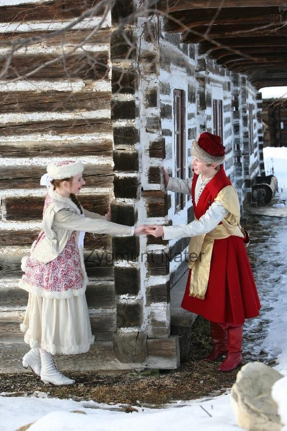 luty'2010 - plener ZTL Sanok w skansenie (zdjęcia Zygmunta Natera) #plener #luty #skansen #ZTLSANOK