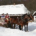 luty'2010 - plener ZTL Sanok w skansenie (zdjęcia Zygmunta Natera) #plener #luty #skansen #ZTLSANOK