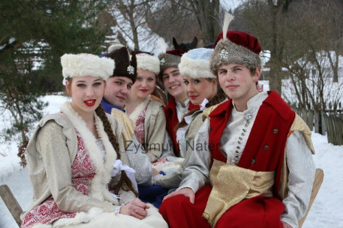 luty'2010 - plener ZTL Sanok w skansenie (zdjęcia Zygmunta Natera) #plener #luty #skansen #ZTLSANOK