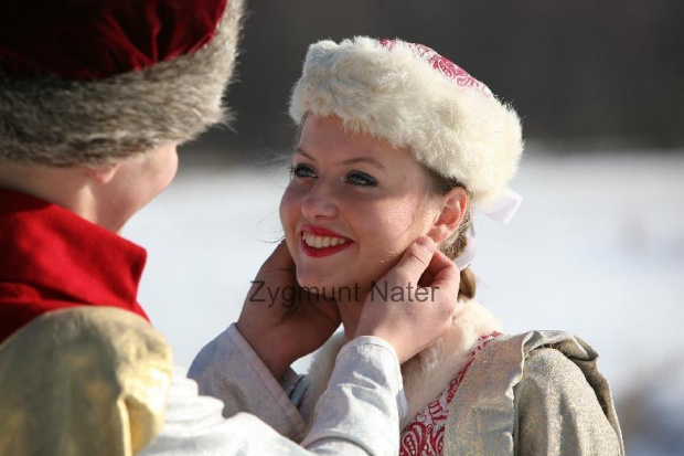 luty'2010 - plener ZTL Sanok w skansenie (zdjęcia Zygmunta Natera) #plener #luty #skansen #ZTLSANOK