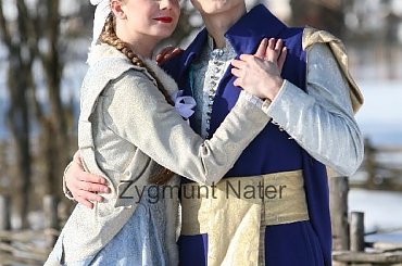 luty'2010 - plener ZTL Sanok w skansenie (zdjęcia Zygmunta Natera) #plener #luty #skansen #ZTLSANOK