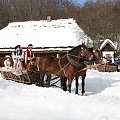 luty'2010 - plener ZTL Sanok w skansenie (zdjęcia Zygmunta Natera) #plener #luty #skansen #ZTLSANOK