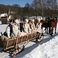 luty'2010 - plener ZTL Sanok w skansenie (zdjęcia Zygmunta Natera) #plener #luty #skansen #ZTLSANOK