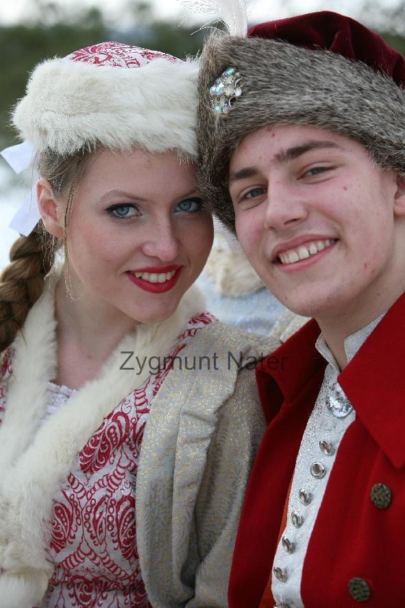 luty'2010 - plener ZTL Sanok w skansenie (zdjęcia Zygmunta Natera) #plener #luty #skansen #ZTLSANOK