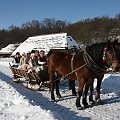 luty'2010 - plener ZTL Sanok w skansenie (zdjęcia Zygmunta Natera) #plener #luty #skansen #ZTLSANOK