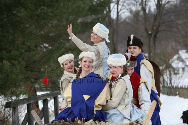 luty'2010 - plener ZTL Sanok w skansenie (zdjęcia Zygmunta Natera) #plener #luty #skansen #ZTLSANOK