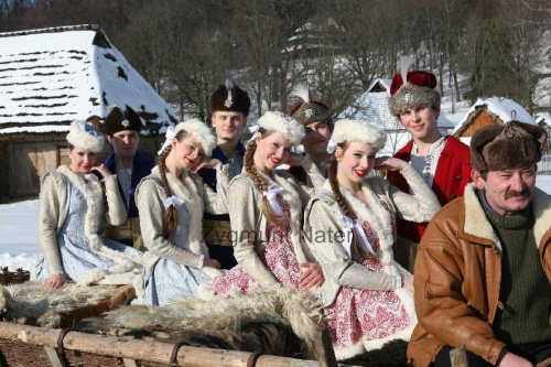 luty'2010 - plener ZTL Sanok w skansenie (zdjęcia Zygmunta Natera) #plener #luty #skansen #ZTLSANOK