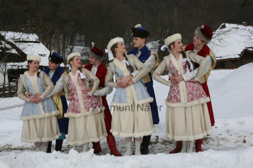 luty'2010 - plener ZTL Sanok w skansenie (zdjęcia Zygmunta Natera) #plener #luty #skansen #ZTLSANOK