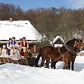 luty'2010 - plener ZTL Sanok w skansenie (zdjęcia Zygmunta Natera) #plener #luty #skansen #ZTLSANOK