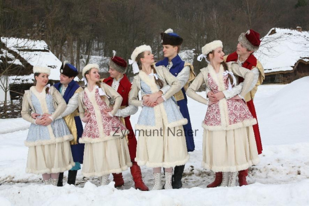 luty'2010 - plener ZTL Sanok w skansenie (zdjęcia Zygmunta Natera) #plener #luty #skansen #ZTLSANOK