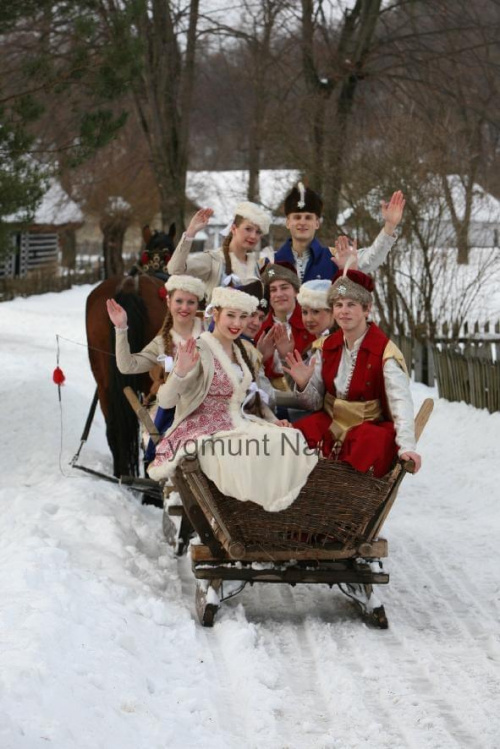 luty'2010 - plener ZTL Sanok w skansenie (zdjęcia Zygmunta Natera) #plener #luty #skansen #ZTLSANOK