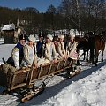 luty'2010 - plener ZTL Sanok w skansenie (zdjęcia Zygmunta Natera) #plener #luty #skansen #ZTLSANOK