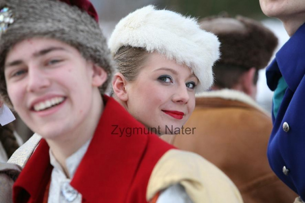 luty'2010 - plener ZTL Sanok w skansenie (zdjęcia Zygmunta Natera) #plener #luty #skansen #ZTLSANOK