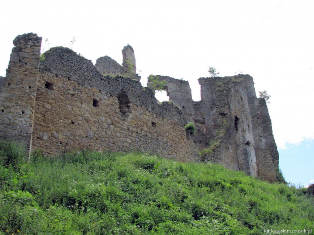 ruiny zamku Zborov - Słowacja #zborov #zamki #ruiny #historia #słowacja #krajobrazy #zamek #lezajsktm