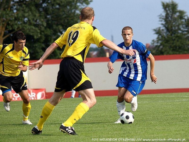 Mecz II ligi, Wigry Suwałki - GLKS Nadarzyn, Suwałki - 31 lipca 2010 #MeczIILigi #WigrySuwałki #GLKSNadarzyn #Suwałki #PiłkaNożna