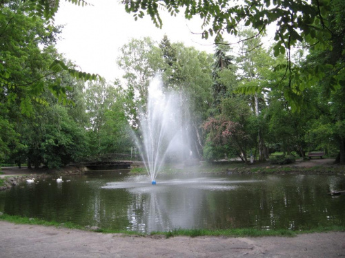 Fontanna w parku - Ciechocinek