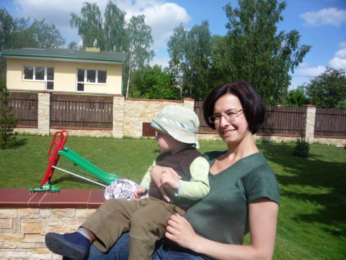24 maja 2009, Mikołaja zabawy w ogrodzie z Anią