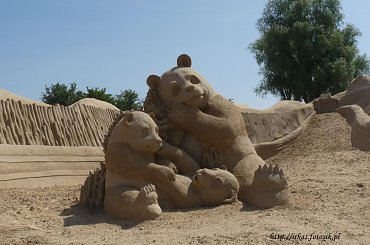 Piaskowe rzezby w Roermond 2010 #PiaskoweFigury #rzezby #Holandia #Roermond #Nederland #piasek
