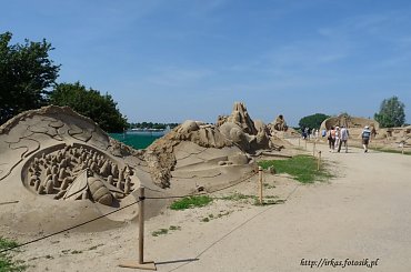 Piaskowe rzezby w Roermond 2010 #PiaskoweFigury #rzezby #Holandia #Roermond #Nederland #piasek